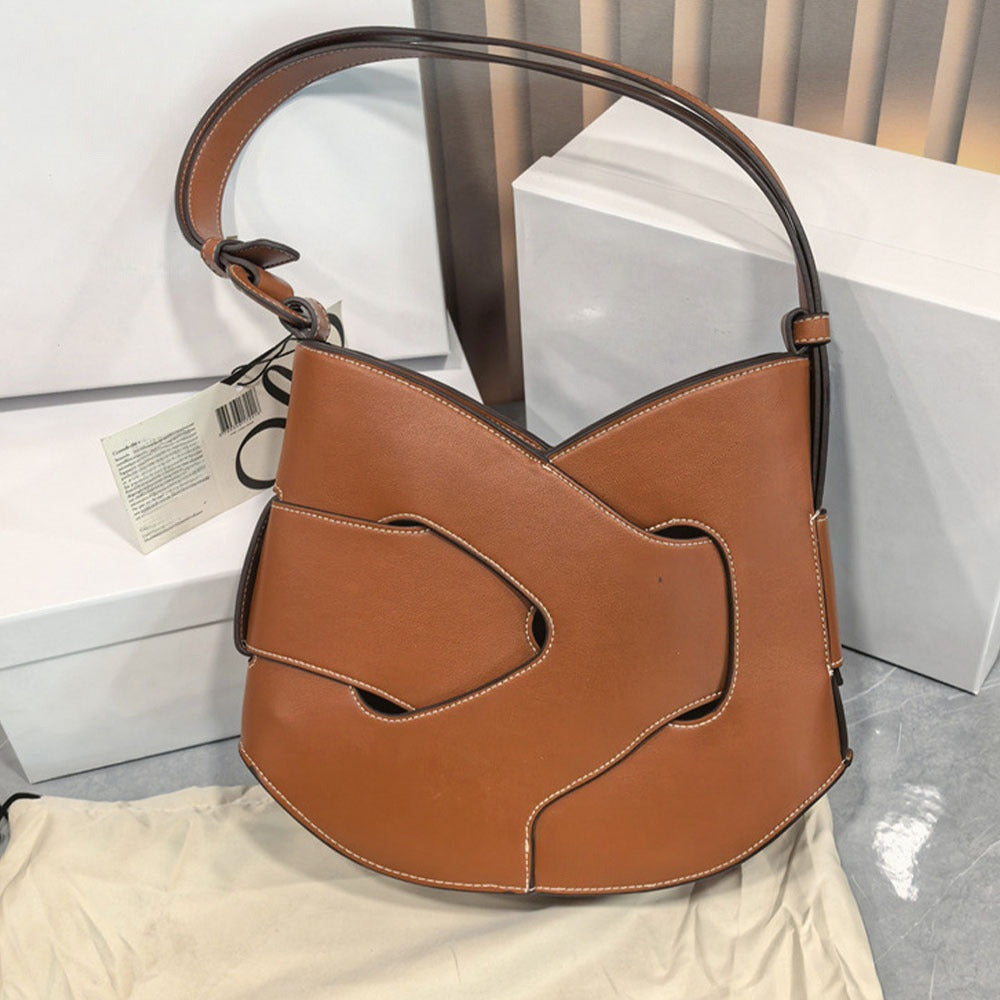 Women's new woven bag fashion one-shoulder underarm diagonal bag
