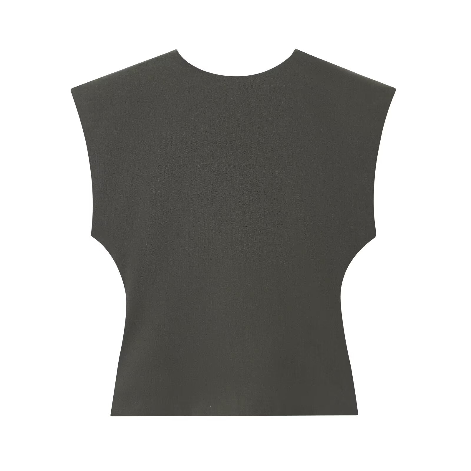 suit Women's 2 pieces slim V-neck Button-up vest+Pants