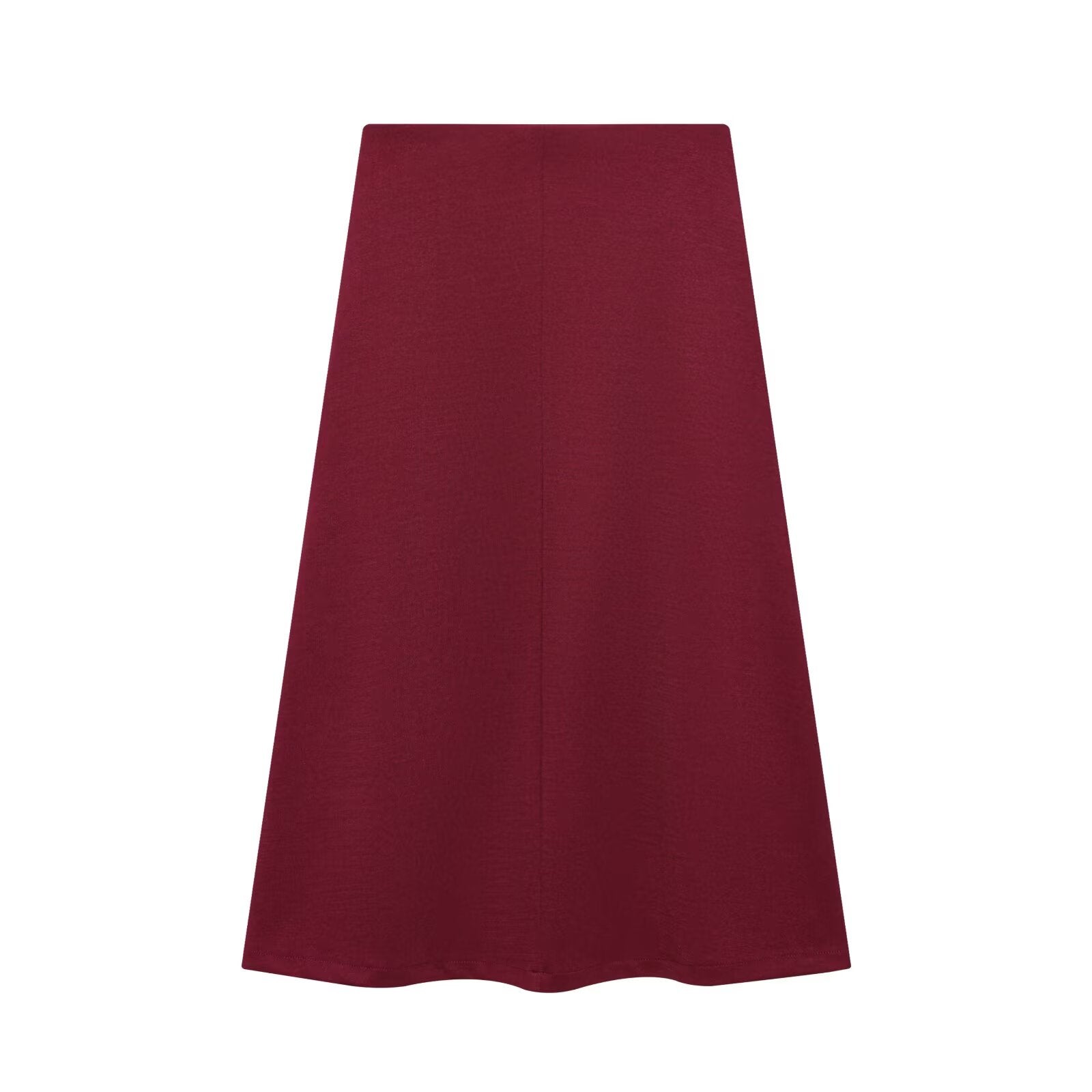 Women's twisted knot design casual MIDI skirt