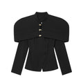 Women's slim waist cinching Blazer Coat