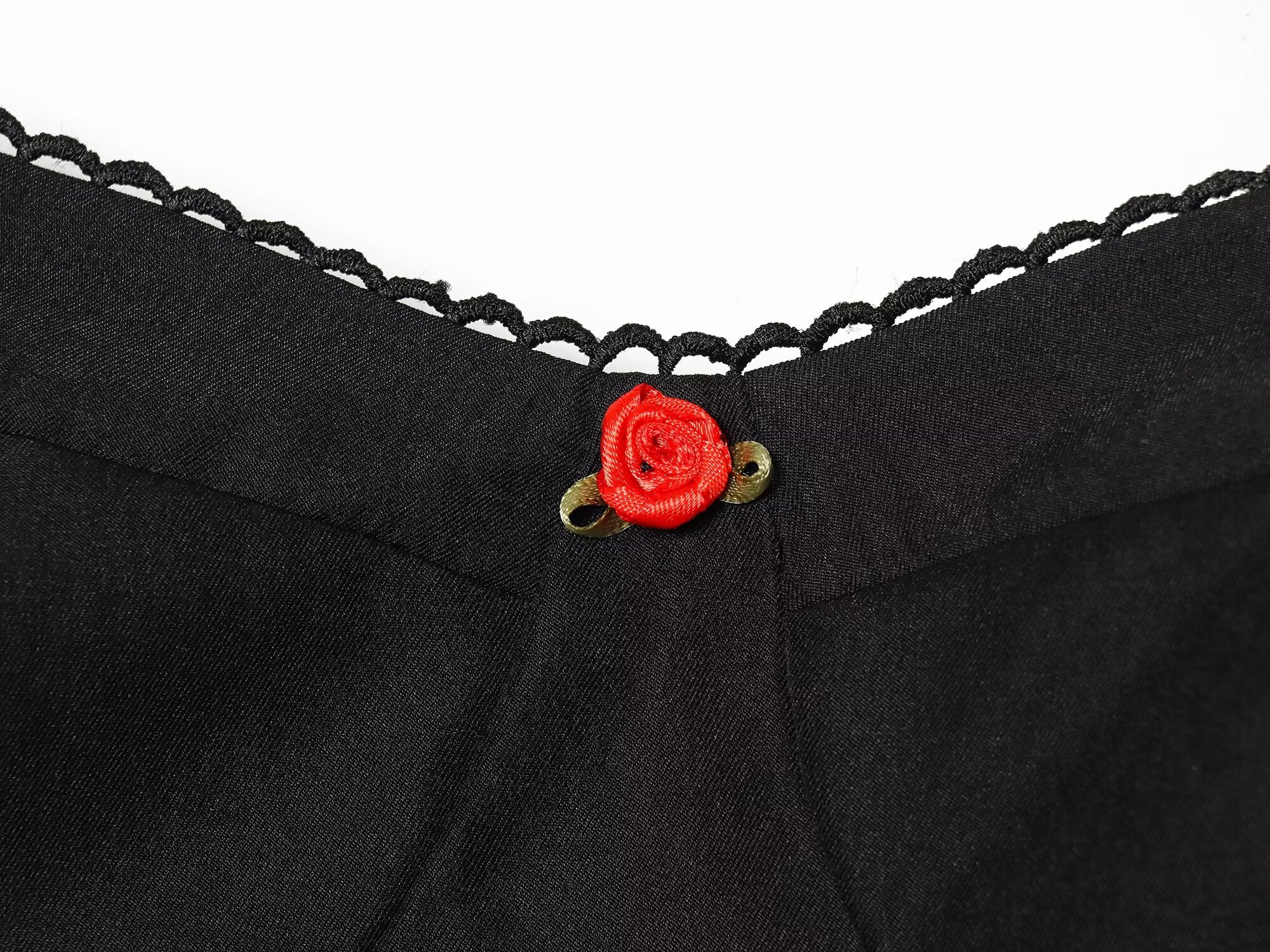 Women's strapless suspender puffy dress