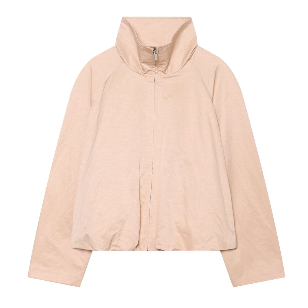 Women's casual pleated pilot jacket Coat