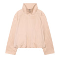 Women's casual pleated pilot jacket Coat
