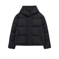 Women's thick windproof hooded cotton jacket Coat