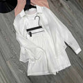 Women's New Shirt+Vest+Shorts Sunscreen Leisure Suit Set of Three