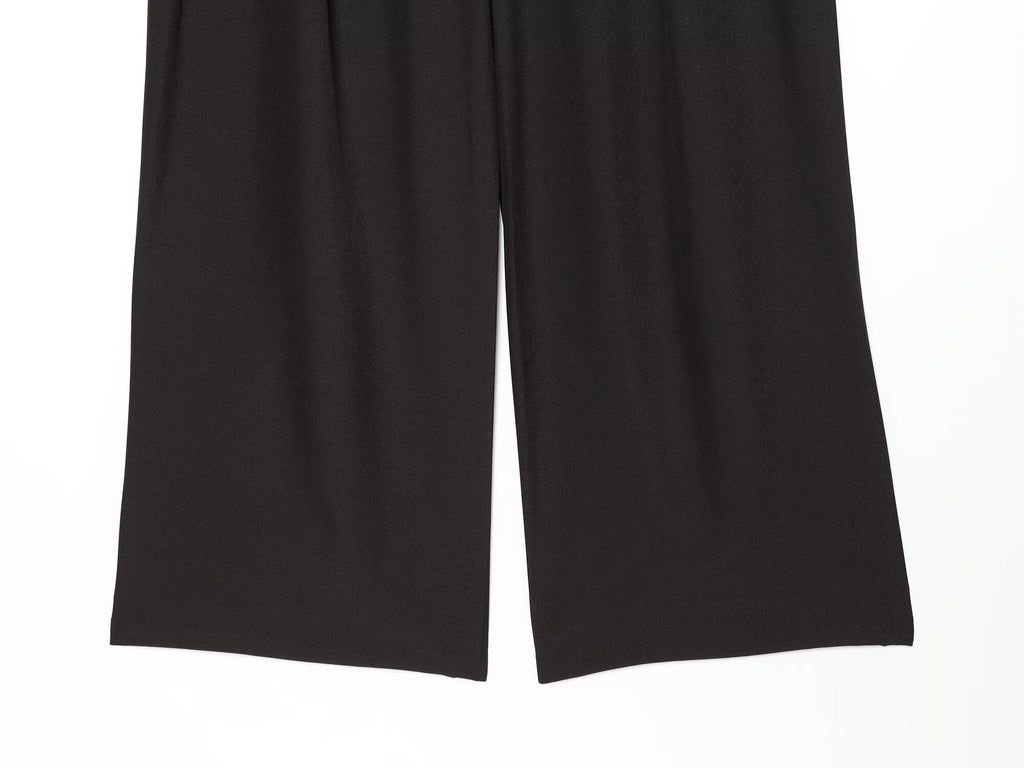 Women's linen blended high waisted pants