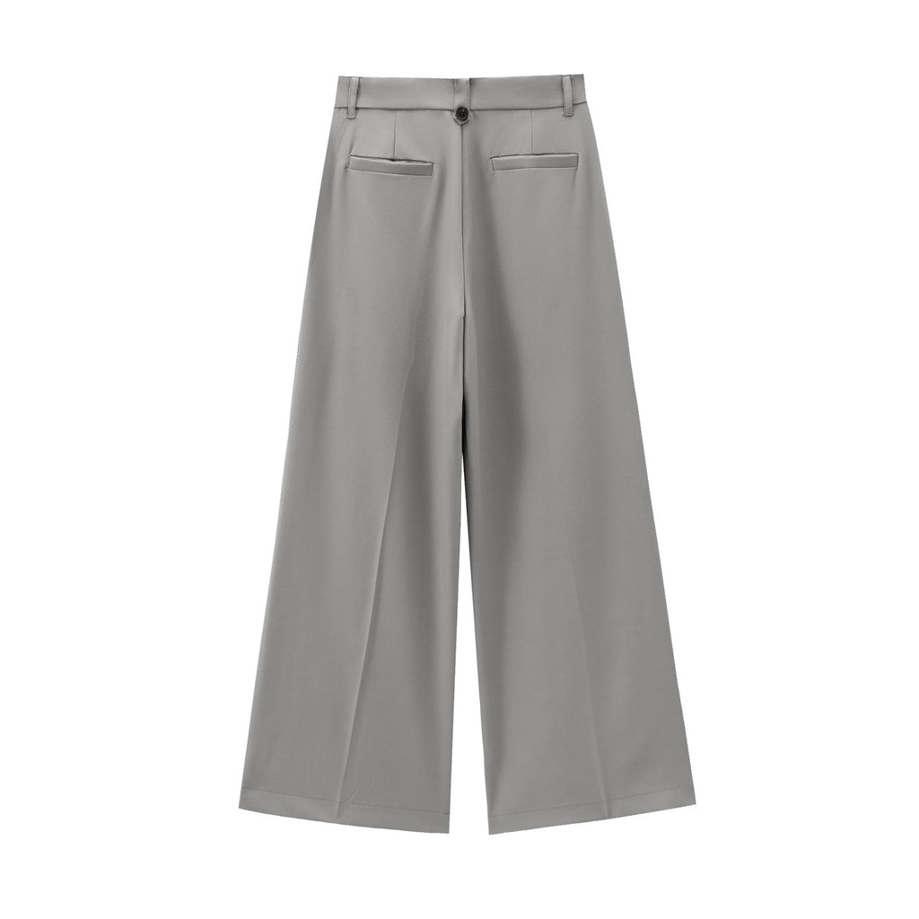 2026 Women's Loose Casual Double Pleat Pants