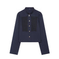 Women's Rope knot Decorated Fitted Short Coat