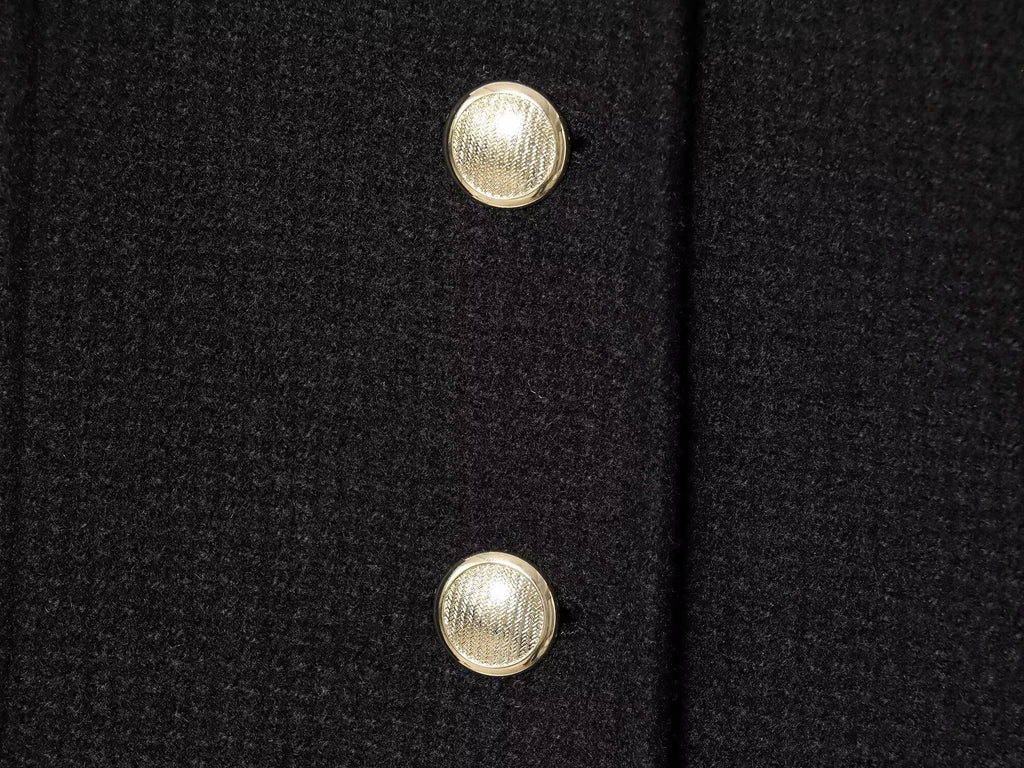 Women's O Neck slim single breasted Blazer Coat