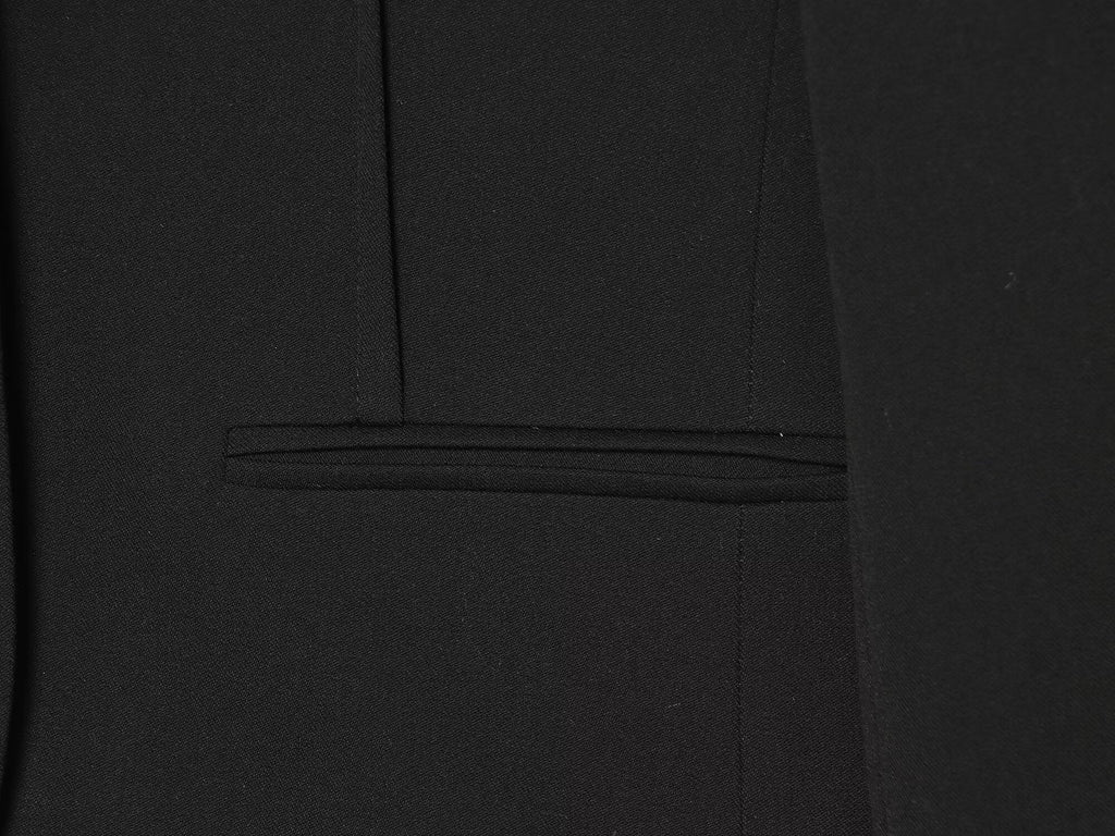 suit Women's 2 pieces short single breasted Blazer Coat+split flared pants