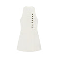 Women's rope knot buckle decoration sleeveless dress