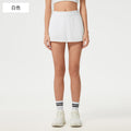 Women's ice breathable outdoor sports skirt with lining anti-exposure tennis skirt yoga fitness skirt