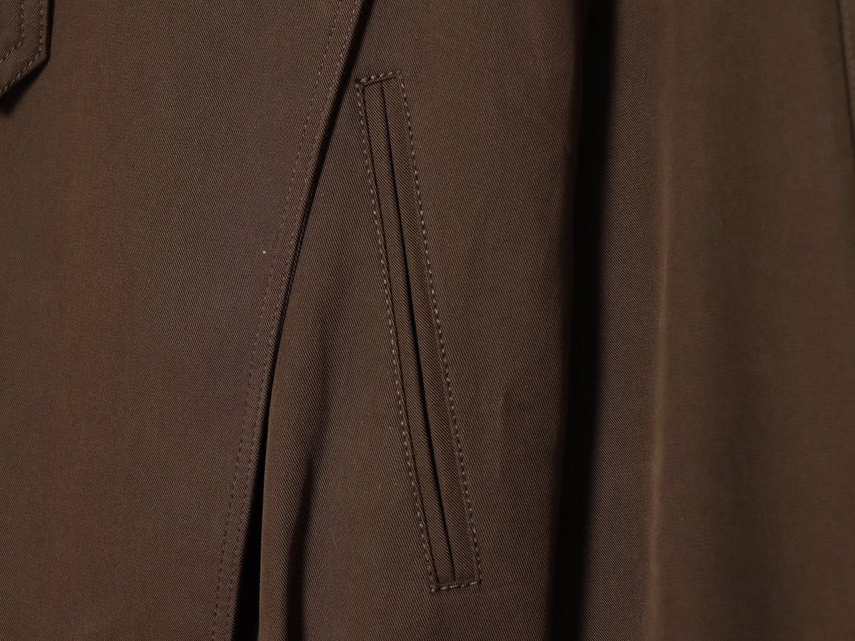 Women's with belt short windbreaker style jacket Coat