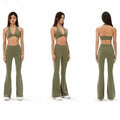 Fitness Yoga Wear Women's Comfortable Sports Vest Running Pants Set
