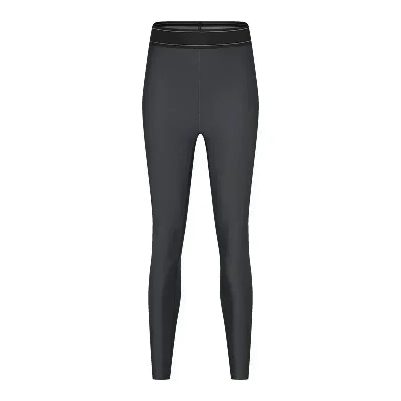 Yoga Pants Nude Yoga Clothing Suit Sports and Fitness VestHigh Waist Elastic Waist Honey Peach Hip Sports Fitness Yoga Set