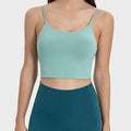Summer New Sports Yoga Vest Women With Chest Pad Thin Belt Back Fitness Top Sling Yoga Clothes.