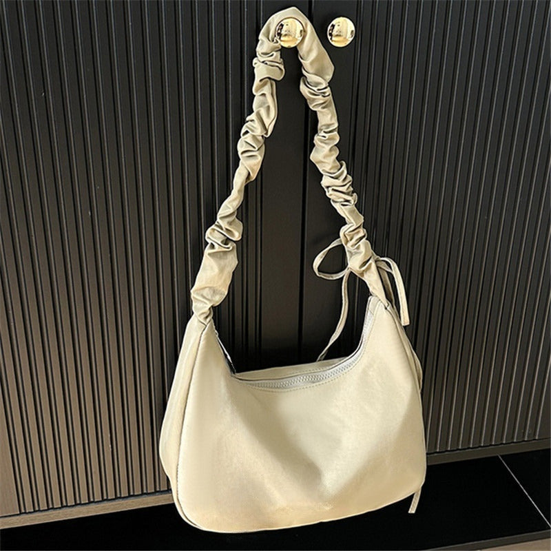 Women's new fashion soft leather underarm shoulder bag crossbody bag