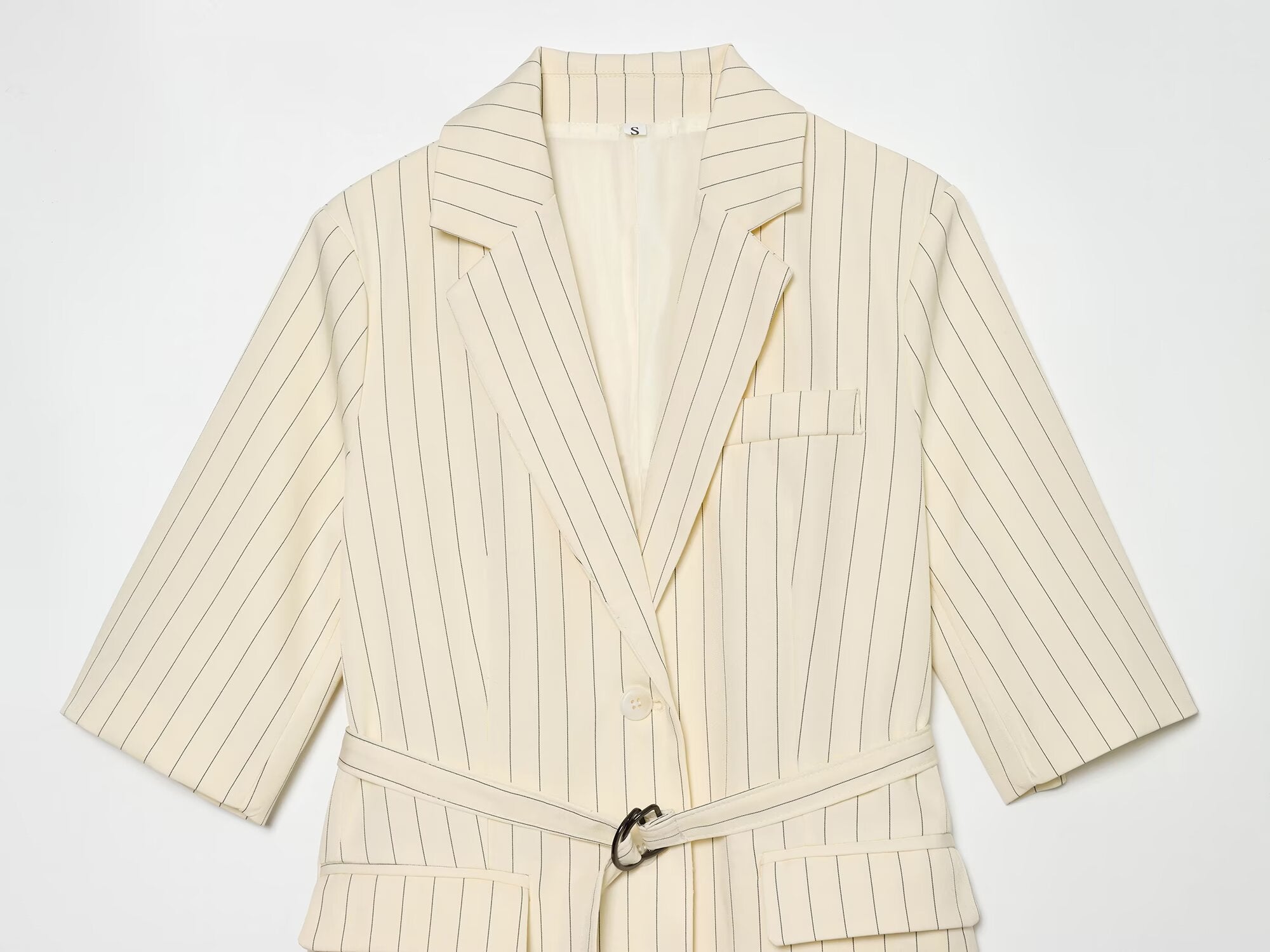 suit Women's 2 pieces five quarter sleeve lace up  Blazer Coat+shorts