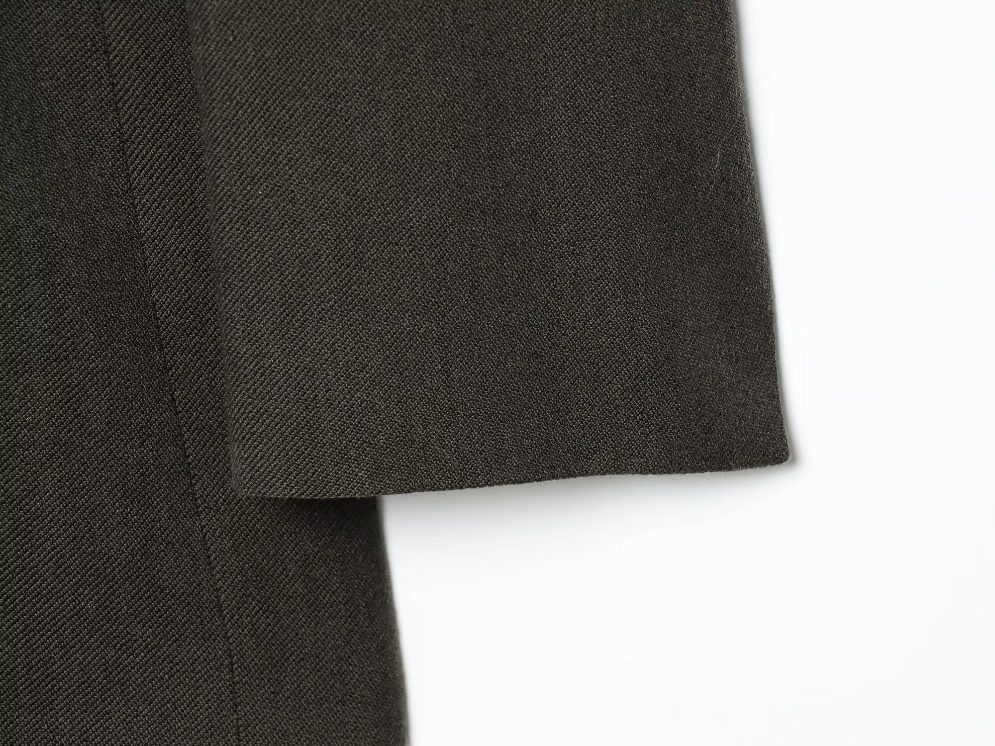 Women's new fashion loose single breasted blended suit jacket