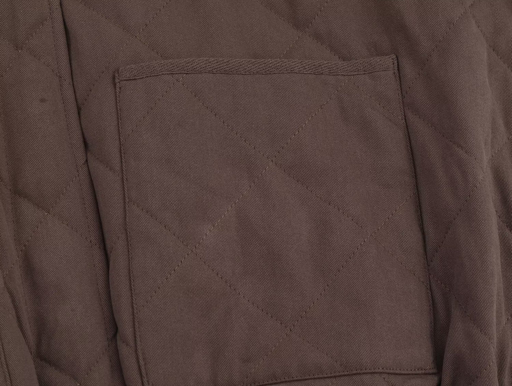 Women's new fashion warm stand collar quilted pilot jacket Coat