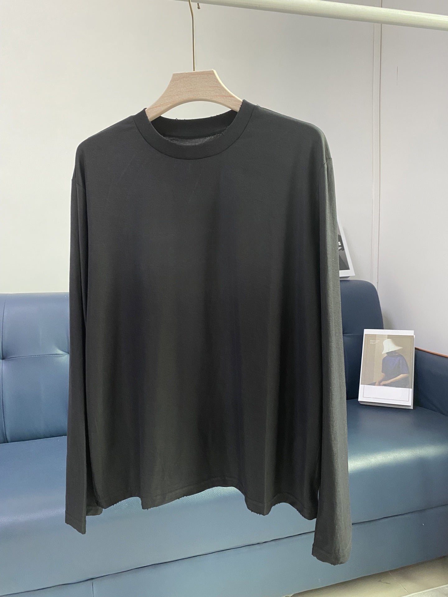 Women's new old 6-color sunscreen round neck long sleeve T-shirt