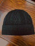 New autumn and winter embroidery outdoor knitted hat