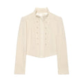 Women's layered decorative short Blazer Coat