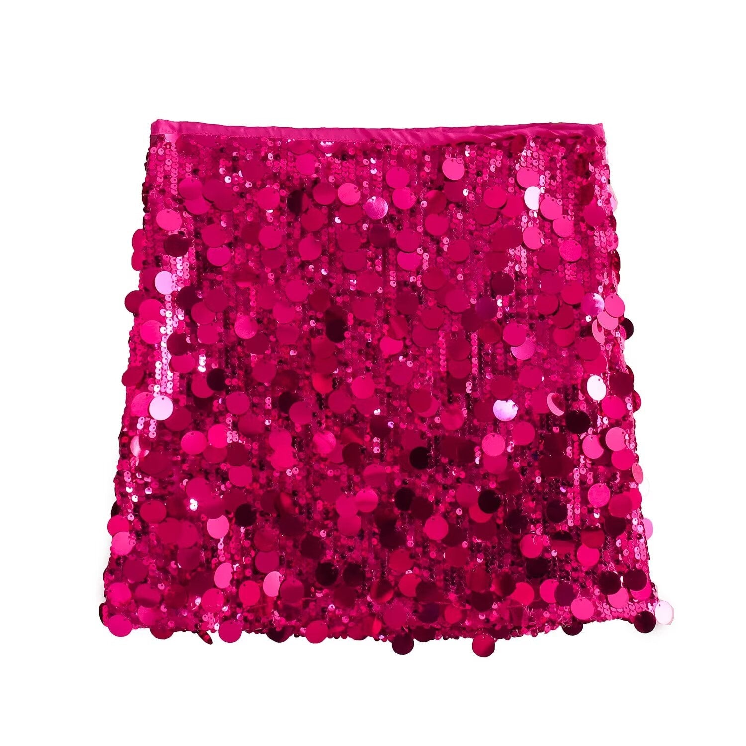 Women's' new fashion sequin decoration slim high waisted mini skirt