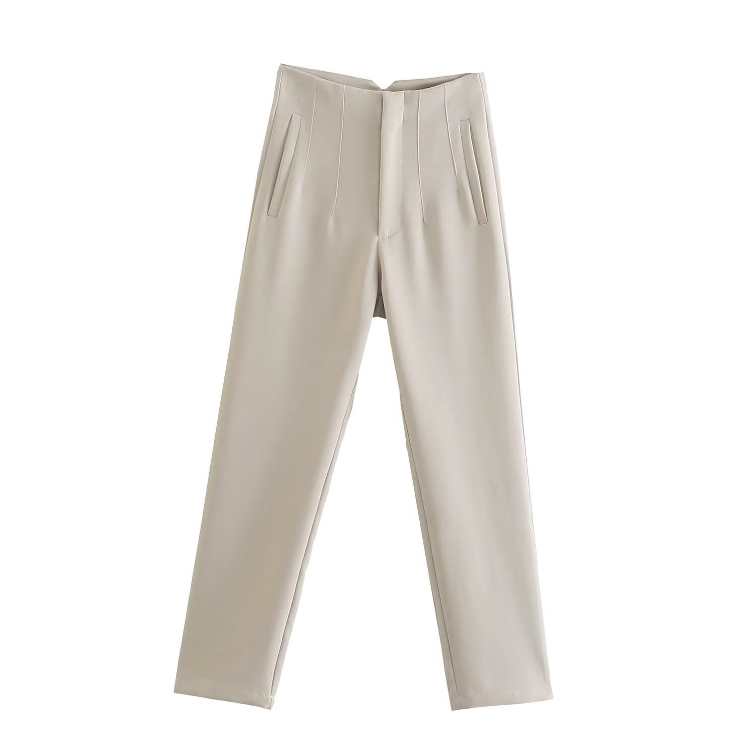 2026 Women's multi-color pleated high waisted pants