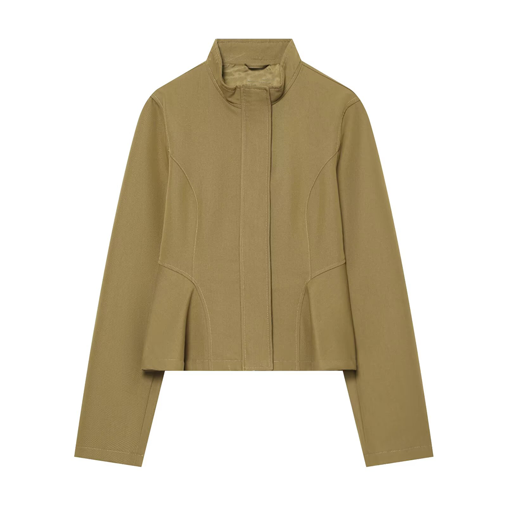 Women's slim short skirt style jacket Coat