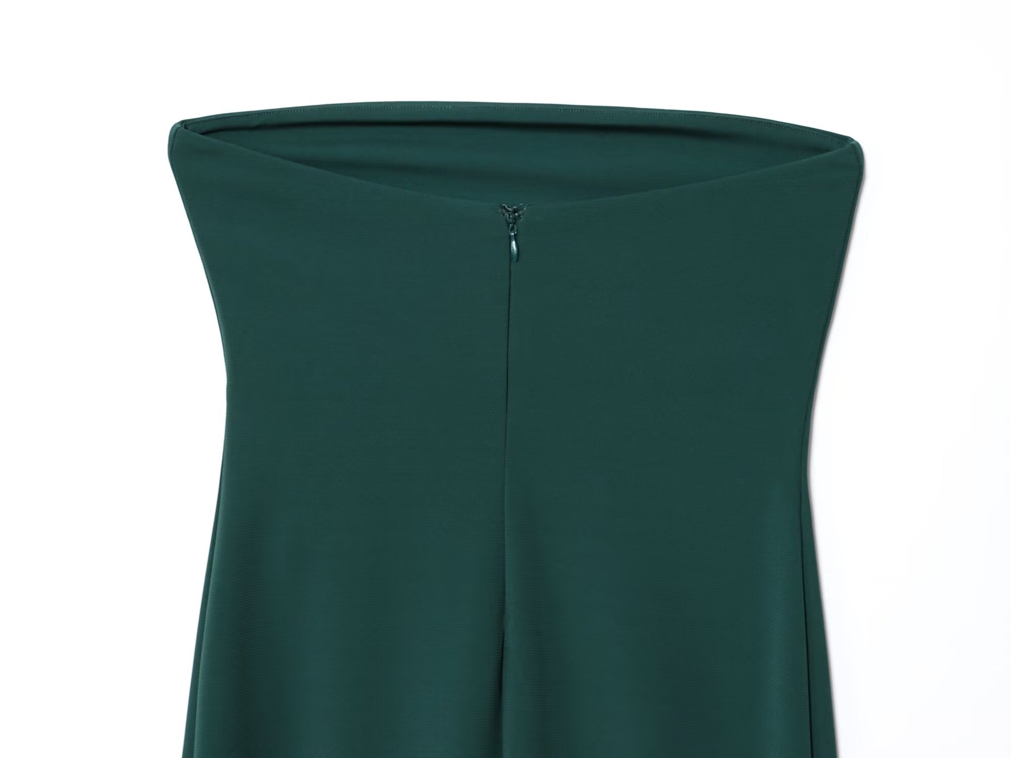 Women's new fashion sleeveless tight backless strapless MIDI dress