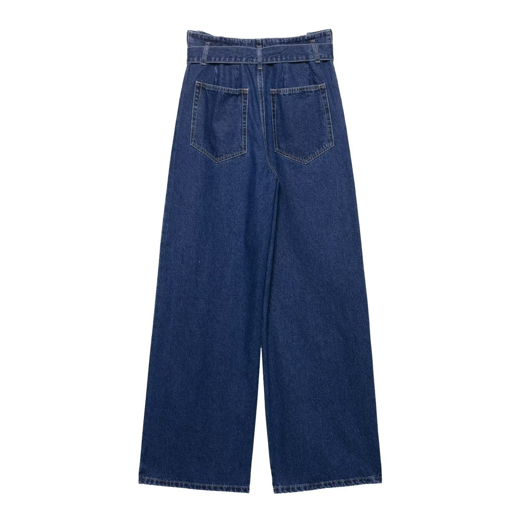 Women's 2025 new fashion short single breasted denim shirt coat+Jeans Women's suit
