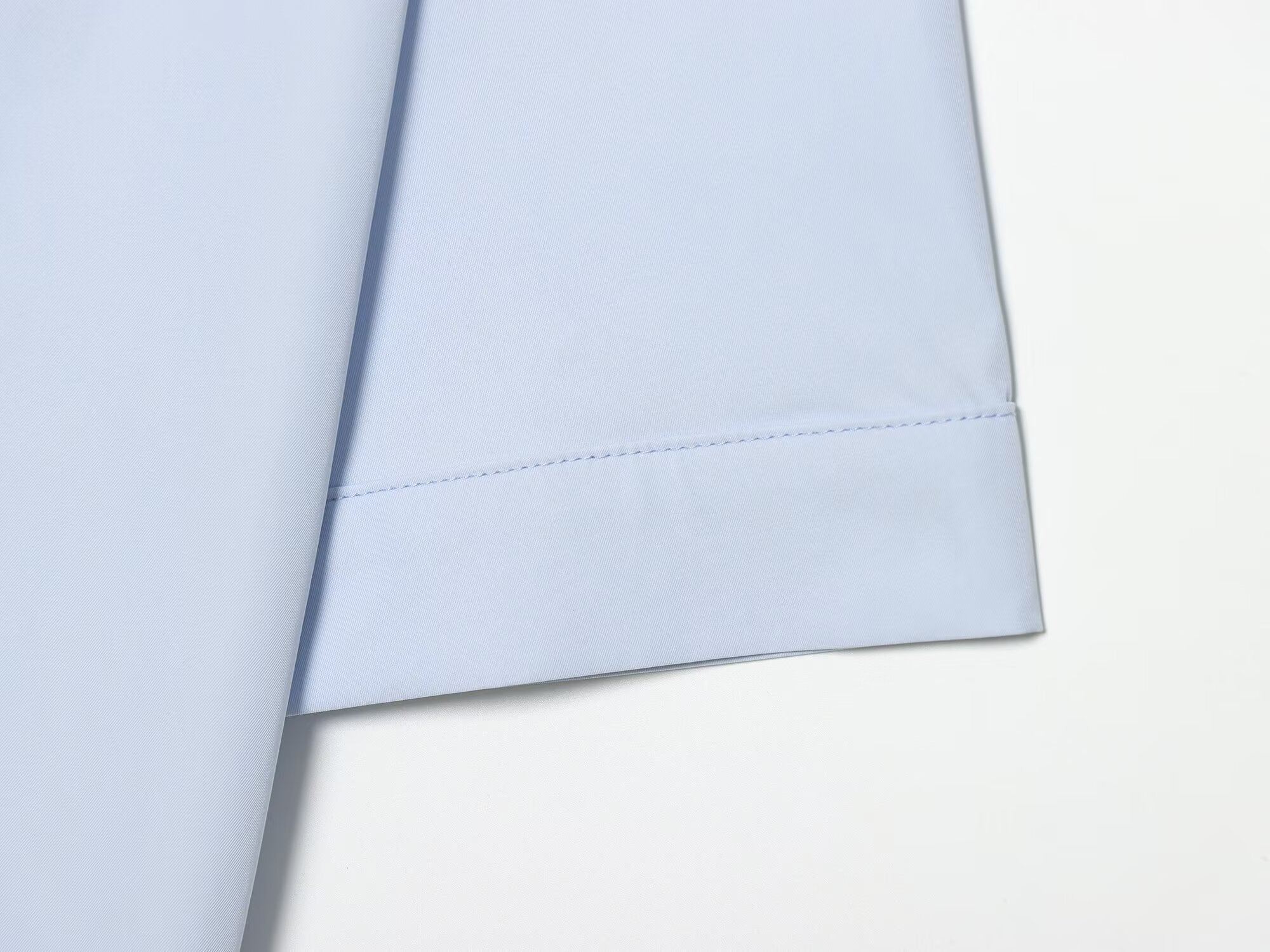 Women's long sleeved shirt style linen blend shirt