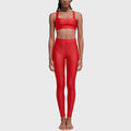 Women's new beautiful back sports bra high waist hip pants suit