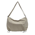 Women's New Joker Lightweight Messenger Bag Sports Fashion Canvas Bag Large Capacity Commuter Shoulder Bag