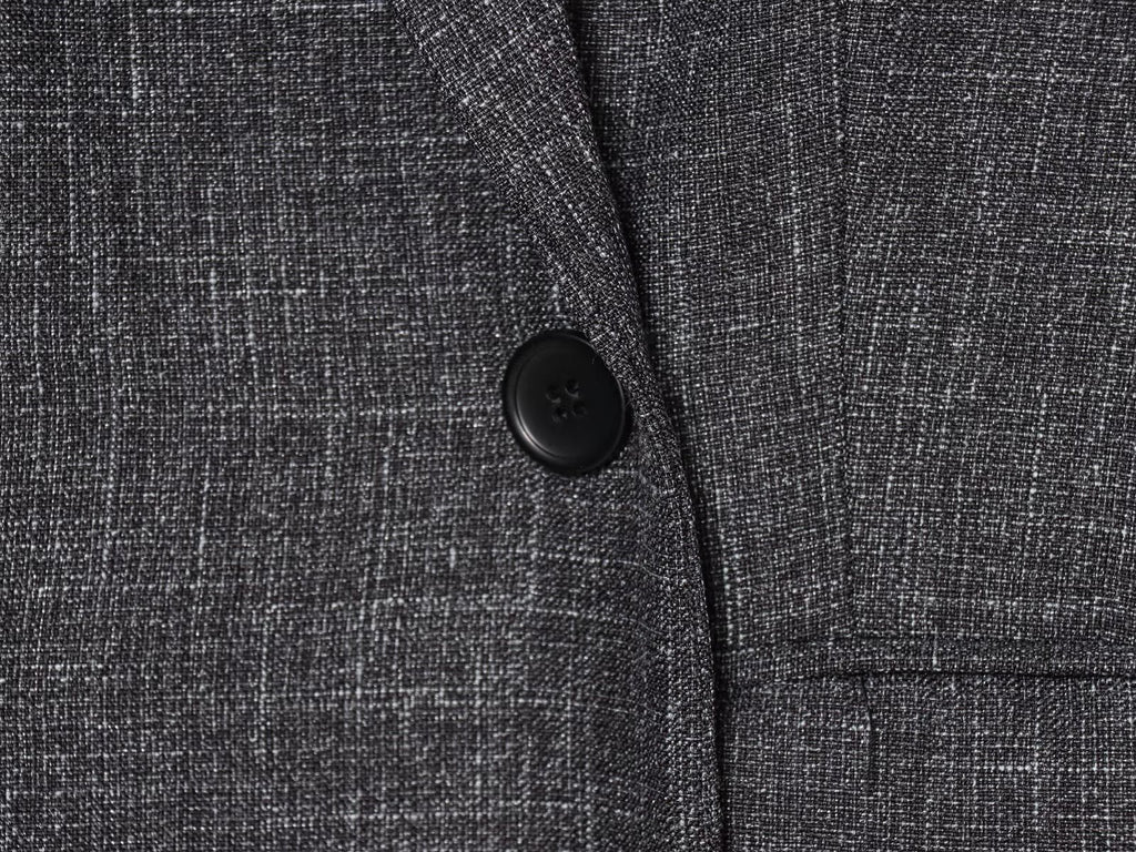 Women's loose wool blended straight cut Blazer Coat