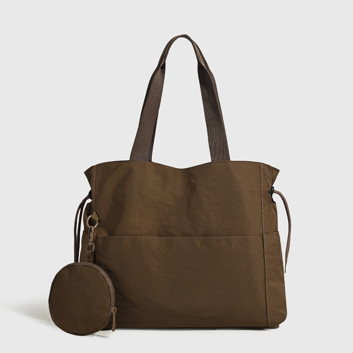 Women's new fashion Joker drawstring shoulder handbag