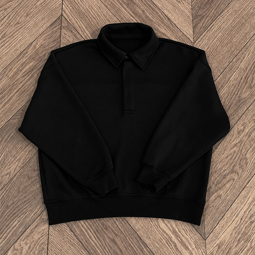 Women's New Shirt Collar Lapel Long Sleeve Sweater