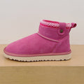 Women's new Joker lace design short snow boots