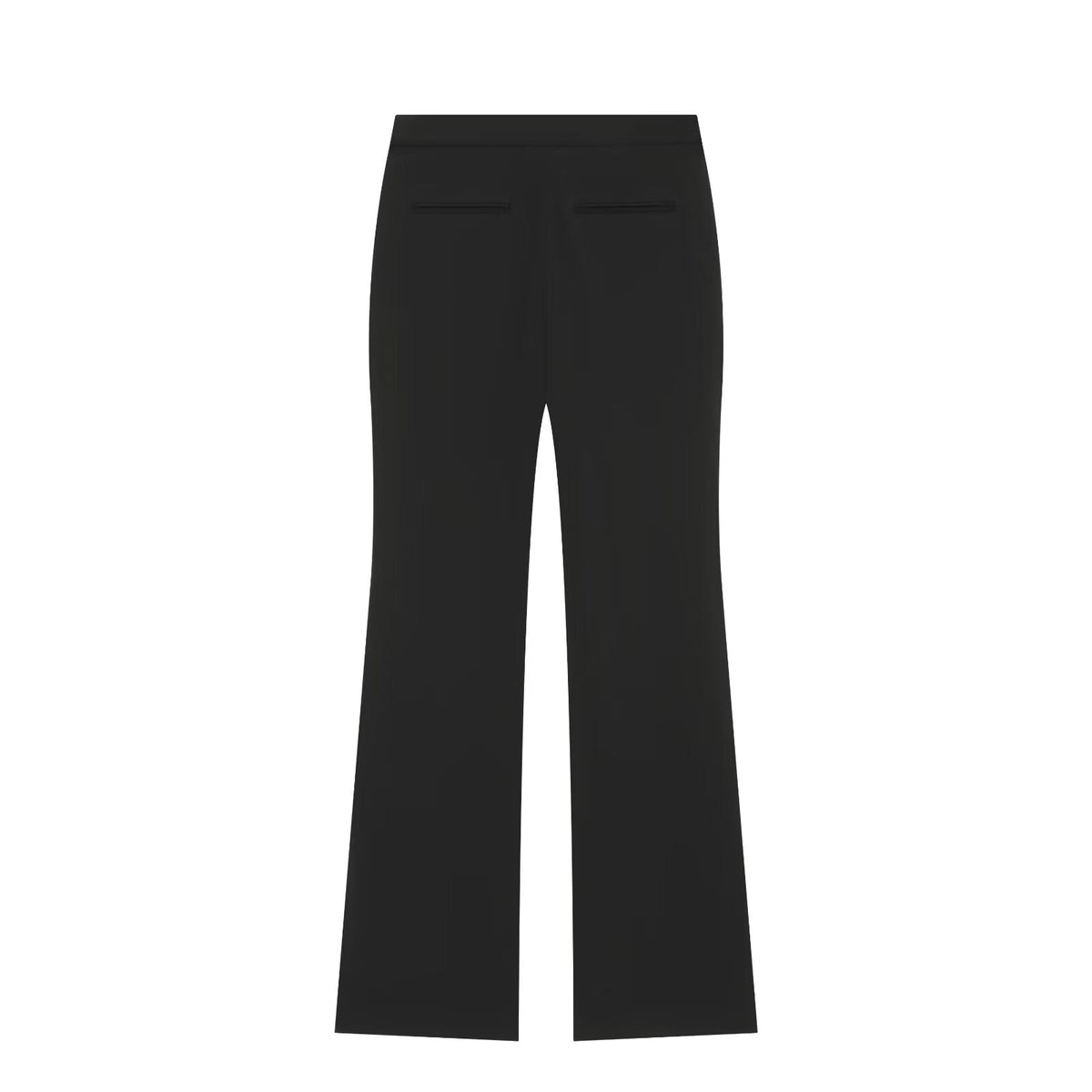 suit Women's 2 pieces short single breasted Blazer Coat+split flared pants