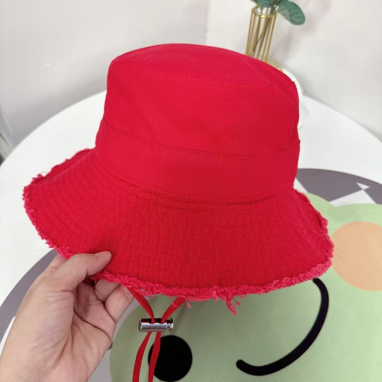 Women's new rope holiday sun protection basin hat burr fisherman's hat