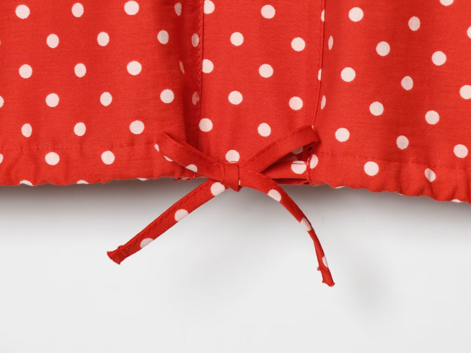 Women's casual polka dot bubble sleeve Coat
