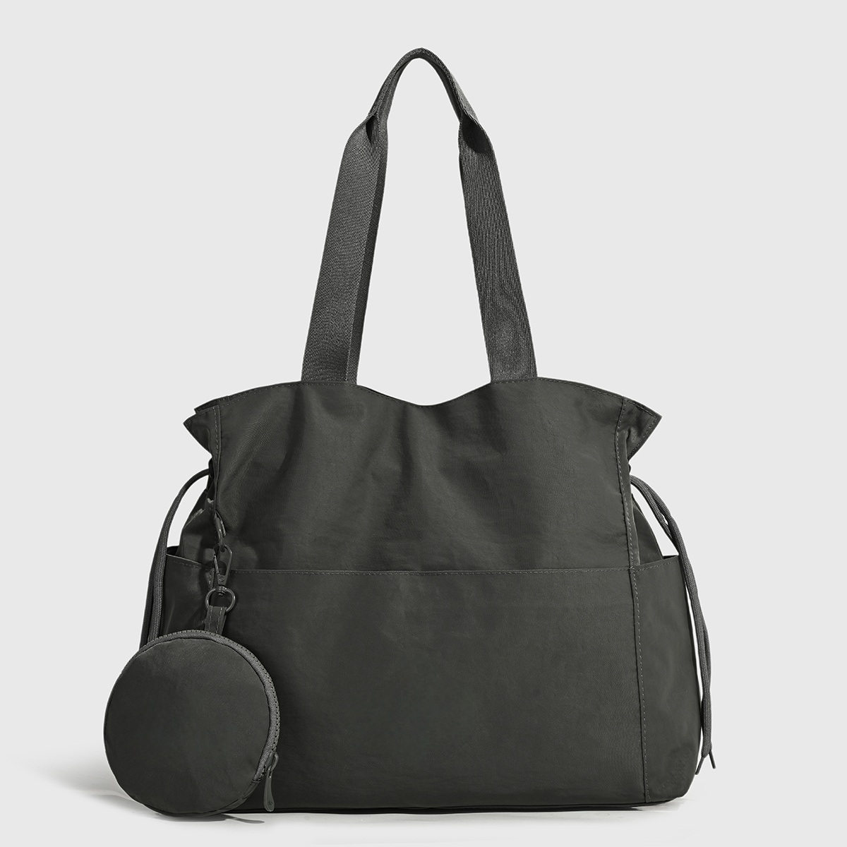 Women's new fashion Joker drawstring shoulder handbag