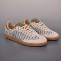 New Joker casual lace-up plaid sports shoes