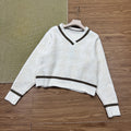 Women's new casual Joker college sweater