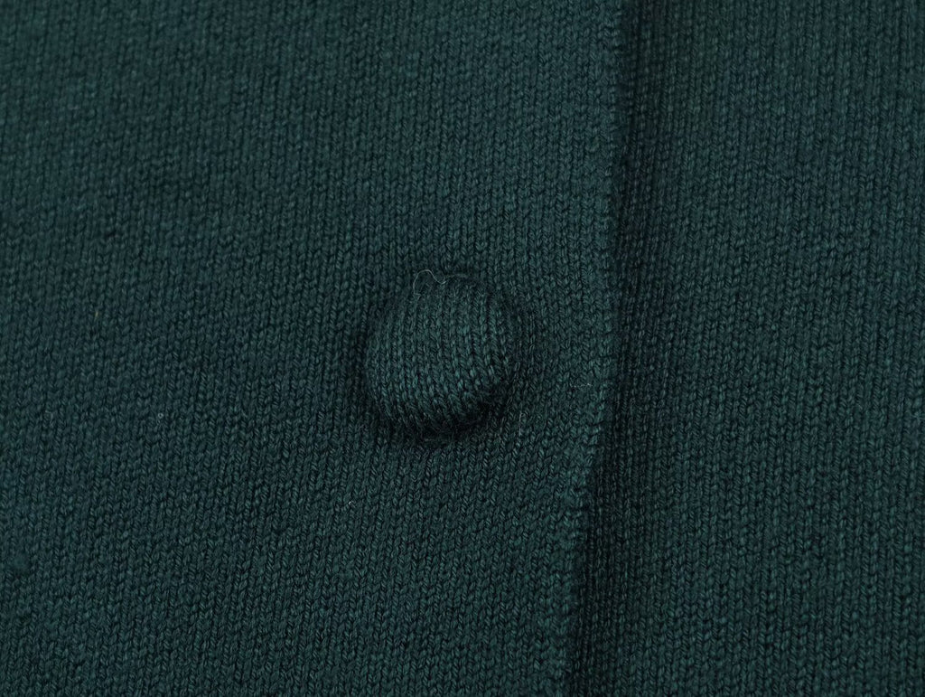 Women's bow decoration short sleeved knitted Coat