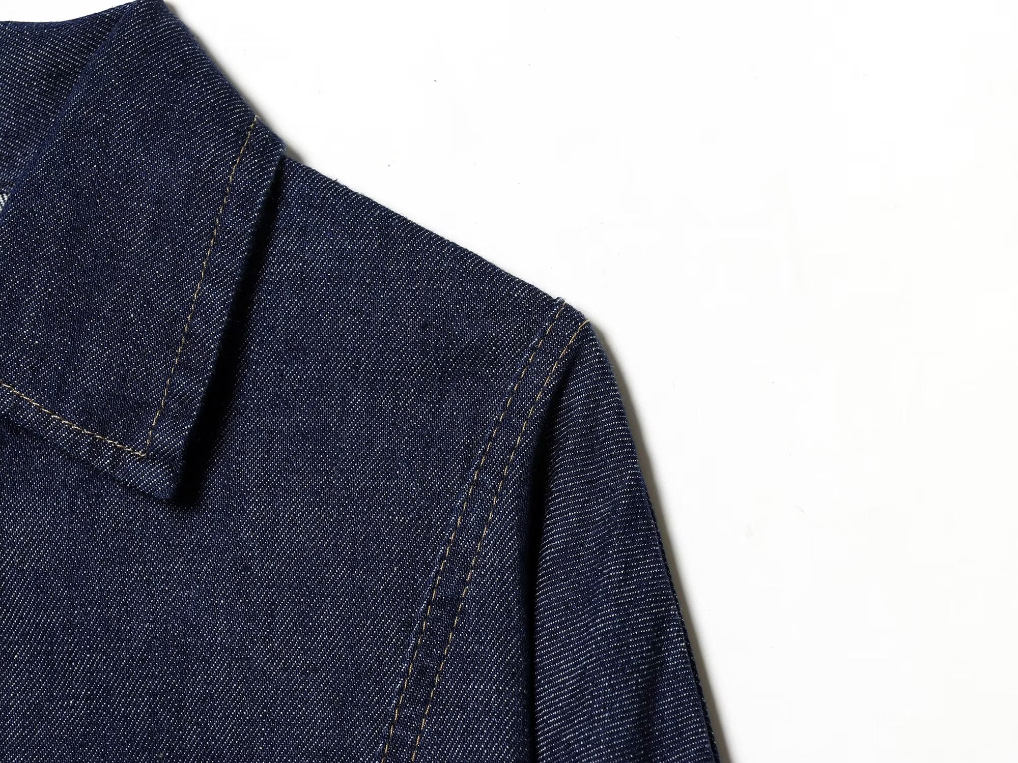 2026 Women's loose long sleeved denim shirt