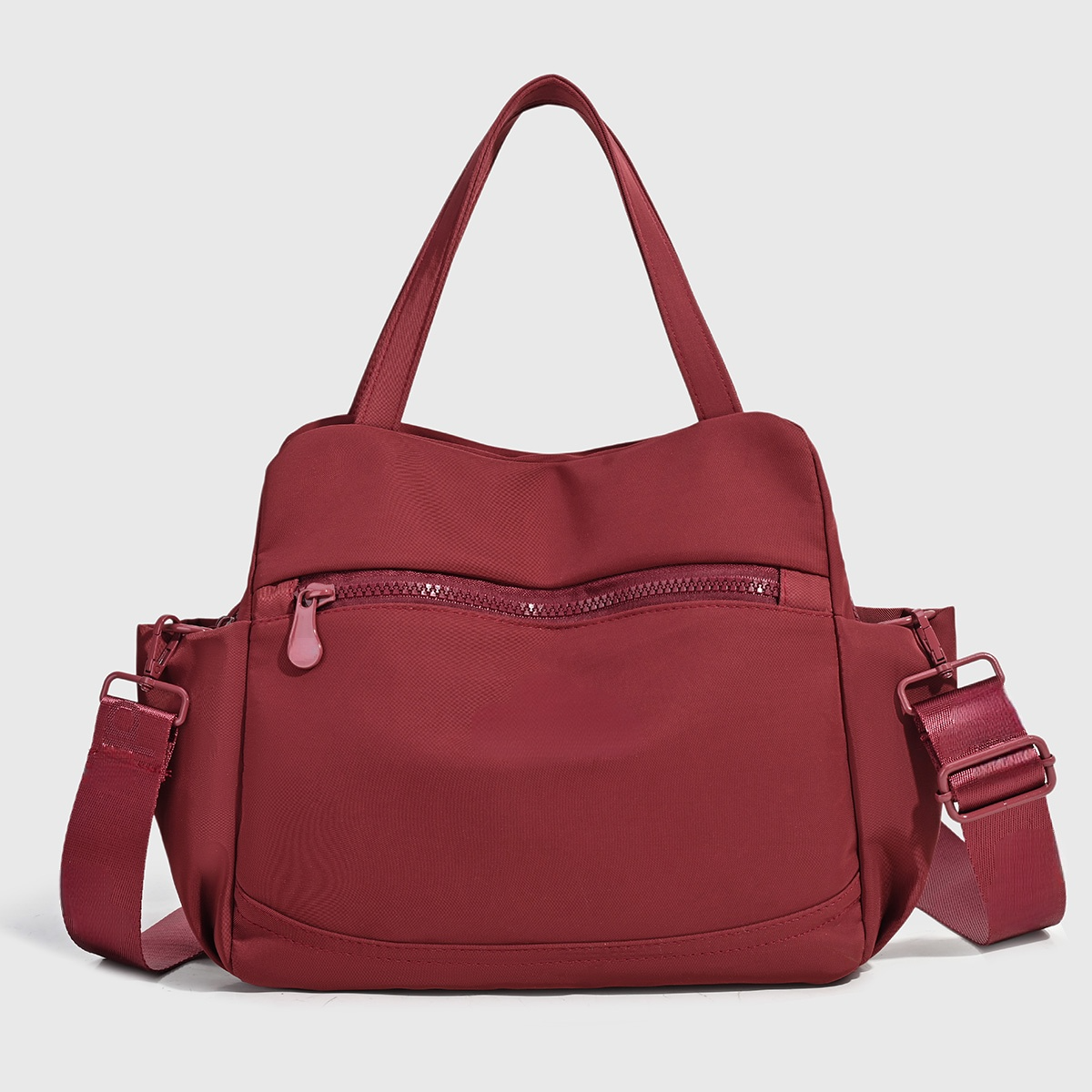 Women's new fashion Joker multi-pocket shoulder crossbody bag