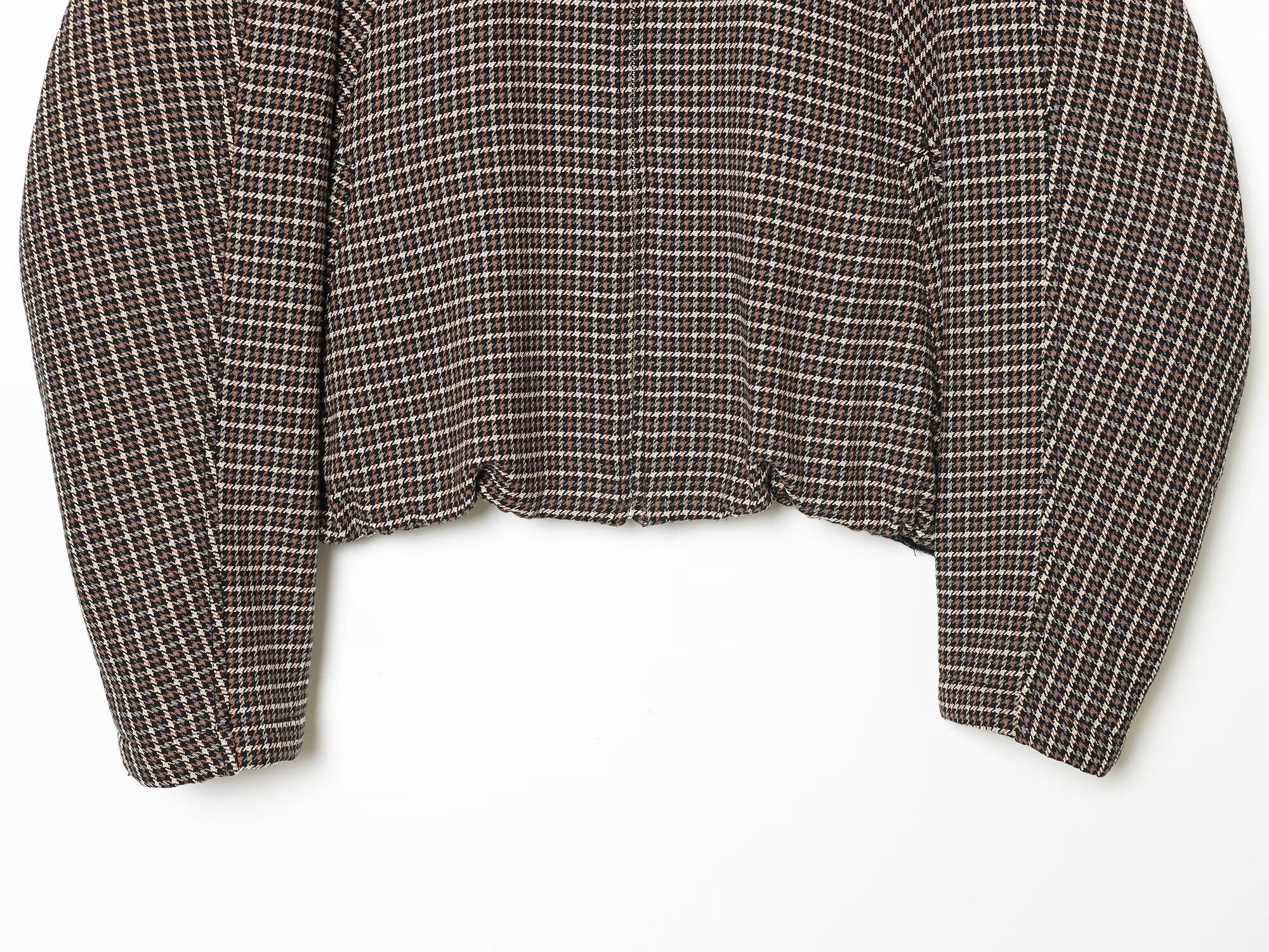 suit Women's 2 pieces plaid cotton pilot jacket Coat+Skirts
