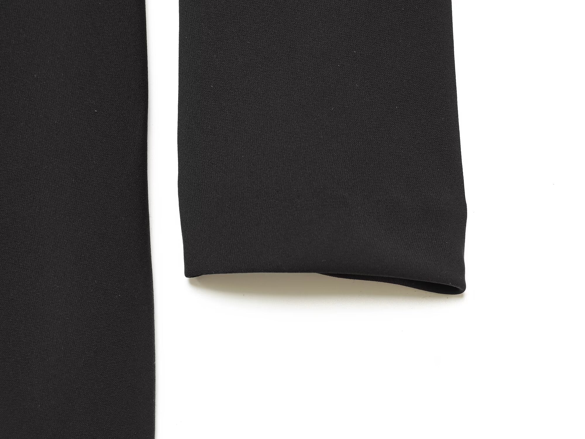 Women's long sleeved pleated collar mini dress
